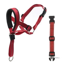 ACESSÓRIOS-Coleira de treinamento criativa para cães Halti, coleira de treinamento suave para cães, arnês de nylon, arnês de segurança para todas as estações, arnês útil para cãest