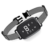 ACESSÓRIOS-Smart Automatic Anti Barking Dog Collar HD Digital Display IP67 Waterproof Collar For Dog Rechargeable Bark Stopper Stop Barking