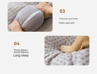 CAMINHAS-New Cat Bed Dog Pet Bed Kennel Non-Slip Winter Warm Small Dog Kennel Sleeping Removed Washed Soft Puppy Cushion Cat Supplies