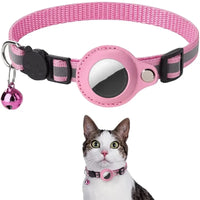 ACESSÓRIOS-Coleira rastreadora GPS para gatos, à prova d'água, anti-perda, rastreadora de animais de estimação, localizadora Bluetooth para animais de estimação, coleira inteligente leve para rastreamento seguro de animais de estimação
