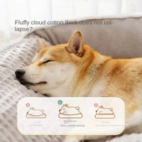 CAMINHAS-New Cat Bed Dog Pet Bed Kennel Non-Slip Winter Warm Small Dog Kennel Sleeping Removed Washed Soft Puppy Cushion Cat Supplies