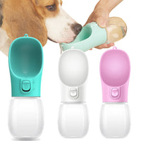 HIGIENE-Garrafa de água portátil para cães pequenos e grandes, tigelas à prova de vazamento para caminhada ao ar livre, suprimentos para chihuahua e buldogue francês