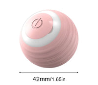 BRINQUEDOS-Bola interativa para gatos, brinquedo inteligente para gatos, bola mágica com rolamento automático para ambientes internos, bola de brinquedo para cães, bola de rolamento que quica e se move automaticamente