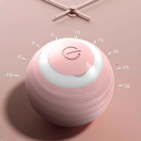 BRINQUEDOS-Bola interativa para gatos, brinquedo inteligente para gatos, bola mágica com rolamento automático para ambientes internos, bola de brinquedo para cães, bola de rolamento que quica e se move automaticamente