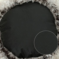 Sacos de dormir para animais de estimação semi-fechados, almofada longa e redonda para gatos, pelúcia macia 2 em 1, camas quentes para gatos, conforto simples, ninho quente para dormir de filhotes
