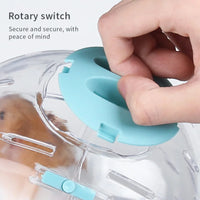 BRINQUEDO-Bola de plástico para esportes ao ar livre, bola de corrida para ratos pequenos, brinquedo para hamster, gerbil, bola de exercício, brinquedo para brincar, suprimentos para animais de estimação pequenos
