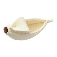 CAMINHAS-Cama de gato banana, fofa, engraçada, aconchegante, tapete para gatos, quente, durável, portátil, cesta para animais de estimação, canil, almofada para cães, suprimentos para gatos, multicoloridor
