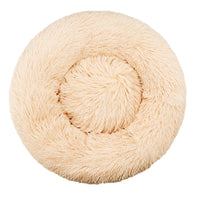 CAMINHAS-Cama redonda para cachorro, cama quente para inverno, cesta de pelúcia para cachorro, cama lavável para animais de estimação para cães pequenos, médios e grandes, sofá para gatos
