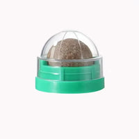 BRINQUEDOS-Bola adesiva para parede de gato, brinquedo arranhador, petiscos saudáveis e naturais, remove bolas para promover a digestão, petisco de grama para gatos
