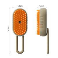 HIGIENE-Escova elétrica para remoção de pelos de gatos, escova elétrica 3 em 1 para cães e gatos, escova para massagem e remoção de pelos de animais de estimação