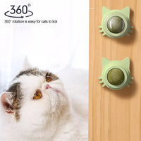 BRINQUEDOS-1 peça de pirulito de catnip para gatos, petisco de parede com design para cuidados dentários, hálito fresco, bola energética para proteção estomacal, suprimentos para animais de estimação
