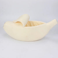 CAMINHAS-Cama de gato banana, fofa, engraçada, aconchegante, tapete para gatos, quente, durável, portátil, cesta para animais de estimação, canil, almofada para cães, suprimentos para gatos, multicoloridor