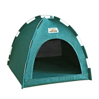 CAMINHAS-Casa dobrável para gatos, tenda para animais de estimação, quatro estações, ninho universal para gatos e cães, tapete refrescante de verão, portátil, dobrável e respirável para áreas externas
