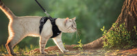 ACESSÓRIOS-Coleira e guia para gatos para caminhada, coletes ajustáveis e macios à prova de fuga para gatos, EasyControl