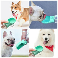 HIGIENE-Garrafa de água portátil para cães pequenos e grandes, tigelas à prova de vazamento para caminhada ao ar livre, suprimentos para chihuahua e buldogue francês