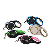 ACESSÓRIOS-Coleira retrátil automática para cães de 8/5 m, grande, médio e pequeno, com corda de tração em nylon, para pastor alemão