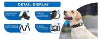 ACESSÓRIOS-Airtag Dog Collar with Waterproof AirTag Case, Reflective Soft Padded & Safety Air Tag Pet Collar Adjustable for Large Dogs
