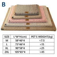 CAMINHAS-Cama curta de pelúcia para cães com fundo antiderrapante, cama ortopédica de espuma para cães, capa removível para cães grandes, médios e pequenos, lavável à máquina