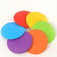 BRINQUEDOS-Disco voador resistente a mordidas OUZEY para cães, brinquedos multifuncionais para treinamento de filhotes, jogo interativo ao ar livre, produtos para cães de estimação