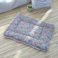 CAMINHAS-Tapete macio e quente para animais de estimação, cama para cachorro, cama para gato, tapete grosso para dormir, cobertor para cachorro, filhote, gatinho, cama para cachorro, para cães pequenos e grandes