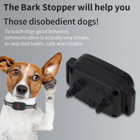 ACESSÓRIOS-Smart Automatic Anti Barking Dog Collar HD Digital Display IP67 Waterproof Collar For Dog Rechargeable Bark Stopper Stop Barking