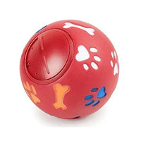 BRINQUEDOS-Brinquedo para cães e gatos, alimentador com vazamento de comida, bola de borracha para mastigar, alimentador interativo para gatos e cães, brinquedos de treinamento para gatos