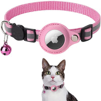 ACESSÓRIOS-Coleira rastreadora GPS para gatos, à prova d'água, anti-perda, rastreadora de animais de estimação, localizadora Bluetooth para animais de estimação, coleira inteligente leve para rastreamento seguro de animais de estimação