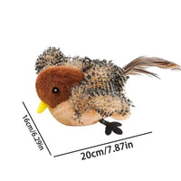 BRINQUEDOS-Flappy Bird Brinquedo Interativo para Gatos Controle Remoto USB Recarregável Brinquedo de Pelúcia para Gatos de Estimação Brinquedo de Pássaro Batendo as Batidas Estimula o Instinto de Caças
