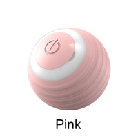 BRINQUEDOS-Bola interativa para gatos, brinquedo inteligente para gatos, bola mágica com rolamento automático para ambientes internos, bola de brinquedo para cães, bola de rolamento que quica e se move automaticamente
