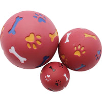 BRINQUEDOS-Brinquedo para cães e gatos, alimentador com vazamento de comida, bola de borracha para mastigar, alimentador interativo para gatos e cães, brinquedos de treinamento para gatos