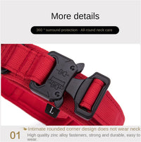ACESSÓRIOS-Conjunto de coleira tática militar para cães, coleira durável para animais de estimação, coleira retrátil, acessório de treinamento para cães de médio e grande porte, pastor alemão
