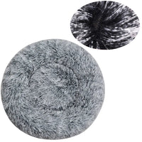 CAMINHAS-Cama redonda para cachorro, cama quente para inverno, cesta de pelúcia para cachorro, cama lavável para animais de estimação para cães pequenos, médios e grandes, sofá para gatos