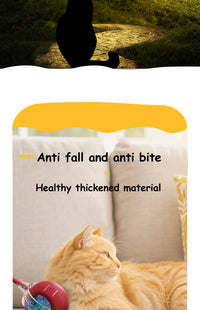 BRINQUEDOS-Novo brinquedo interativo para gatos, bola rolante automática, rabo falso, brinquedo elétrico inteligente recarregável para animais de estimação, treinamento para cães e gatos, imitação de ratoe