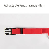 ACESSÓRIOS-Coleira de cachorro com LED e carregamento USB, anti-perda, segurança noturna, luz luminosa, ajustável, de nylon, para animais de estimação, coleiras brilhantes