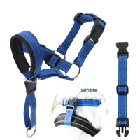 ACESSÓRIOS-Coleira de treinamento criativa para cães Halti, coleira de treinamento suave para cães, arnês de nylon, arnês de segurança para todas as estações, arnês útil para cãest