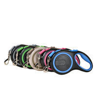 ACESSÓRIOS-Coleira retrátil automática para cães de 8/5 m, grande, médio e pequeno, com corda de tração em nylon, para pastor alemão
