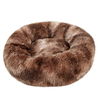 CAMINHAS-Cama redonda para cachorro, cama quente para inverno, cesta de pelúcia para cachorro, cama lavável para animais de estimação para cães pequenos, médios e grandes, sofá para gatos