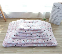 CAMINHAS-Tapete macio e quente para animais de estimação, cama para cachorro, cama para gato, tapete grosso para dormir, cobertor para cachorro, filhote, gatinho, cama para cachorro, para cães pequenos e grandes