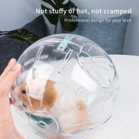 BRINQUEDO-Bola de plástico para esportes ao ar livre, bola de corrida para ratos pequenos, brinquedo para hamster, gerbil, bola de exercício, brinquedo para brincar, suprimentos para animais de estimação pequenos