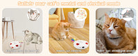 BRINQUEDOS-Brinquedos para gatos INKZOO, brinquedos interativos para gatos de interior, brinquedo interativo inteligente para gatinhos, brinquedo automático para ratos com 7 furos que mata toupeiras