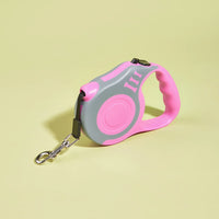 ACESSÓRIOS-Coleira retrátil automática de nylon durável para cães pequenos, gatos, 3m e 5m