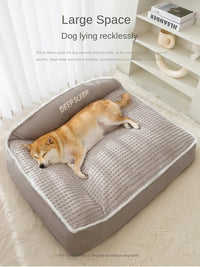 CAMINHAS-New Cat Bed Dog Pet Bed Kennel Non-Slip Winter Warm Small Dog Kennel Sleeping Removed Washed Soft Puppy Cushion Cat Supplies
