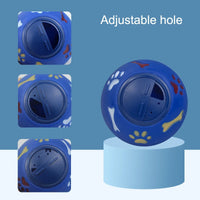 BRINQUEDOS-Brinquedo para cães e gatos, alimentador com vazamento de comida, bola de borracha para mastigar, alimentador interativo para gatos e cães, brinquedos de treinamento para gatos
