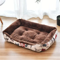 CAMINHAS-Cama para cachorro de estimação, almofada para filhotes, canil para filhotes de gatos, tamanho grande, ninho macio, cestas para cães pequenos e grandes, sofá macio, almofada para animais