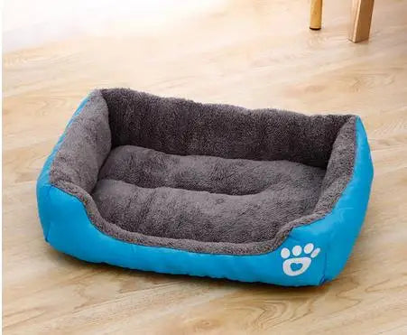 CAMINHAS-Cama para cachorro de estimação, almofada para filhotes, canil para filhotes de gatos, tamanho grande, ninho macio, cestas para cães pequenos e grandes, sofá macio, almofada para animais