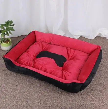 CAMINHAS-Cama para cachorro de estimação, almofada para filhotes, canil para filhotes de gatos, tamanho grande, ninho macio, cestas para cães pequenos e grandes, sofá macio, almofada para animais