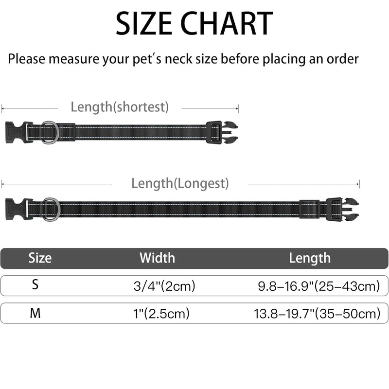 ACESSÓRIOS-Airtag Dog Collar with Waterproof AirTag Case, Reflective Soft Padded & Safety Air Tag Pet Collar Adjustable for Large Dogs