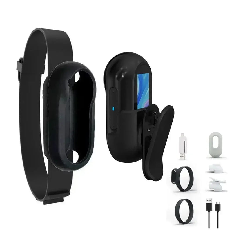 ACESSÓRIOS-Dog Tracker Collar HD 1080P Wireless Collar Camera with Video Records No WiFi Needed Cat Collars Camera Outdoor Wireless Collar