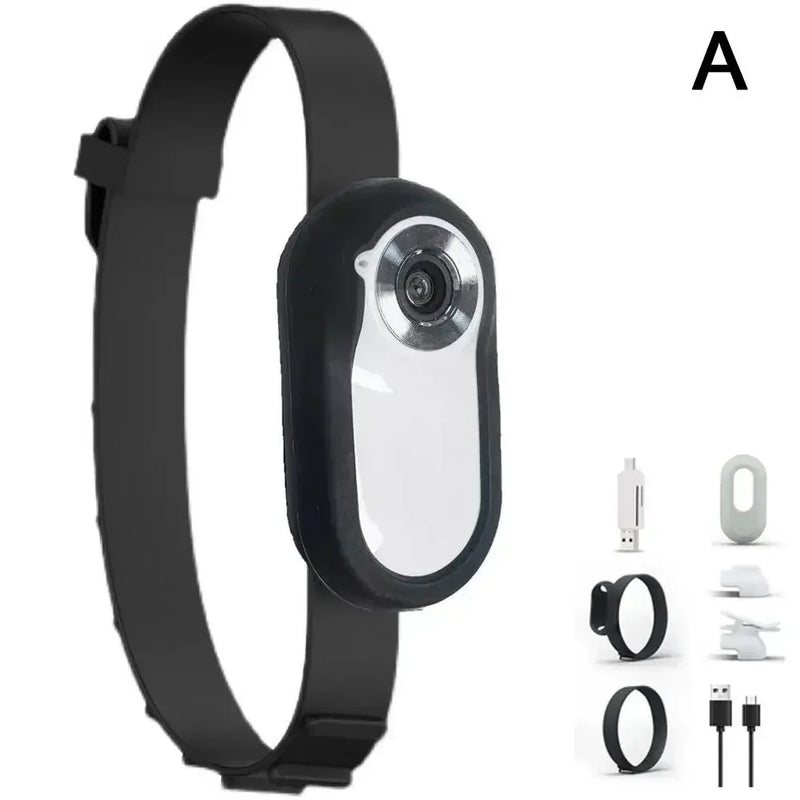 ACESSÓRIOS-Dog Tracker Collar HD 1080P Wireless Collar Camera with Video Records No WiFi Needed Cat Collars Camera Outdoor Wireless Collar