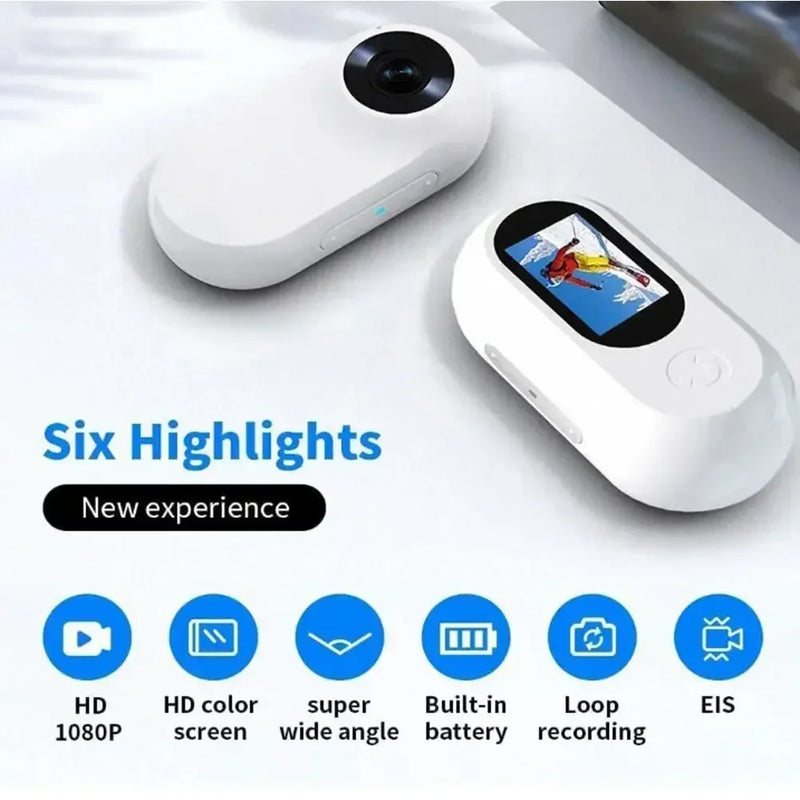 ACESSÓRIOS-Dog Tracker Collar HD 1080P Wireless Collar Camera with Video Records No WiFi Needed Cat Collars Camera Outdoor Wireless Collar